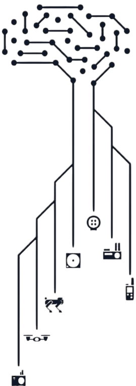 Circuit brain illustration